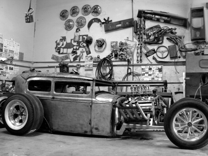 Sanderson Chopster on ratrod