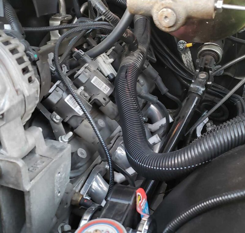 Sanderson CC1LS1 installed on Jeep swap