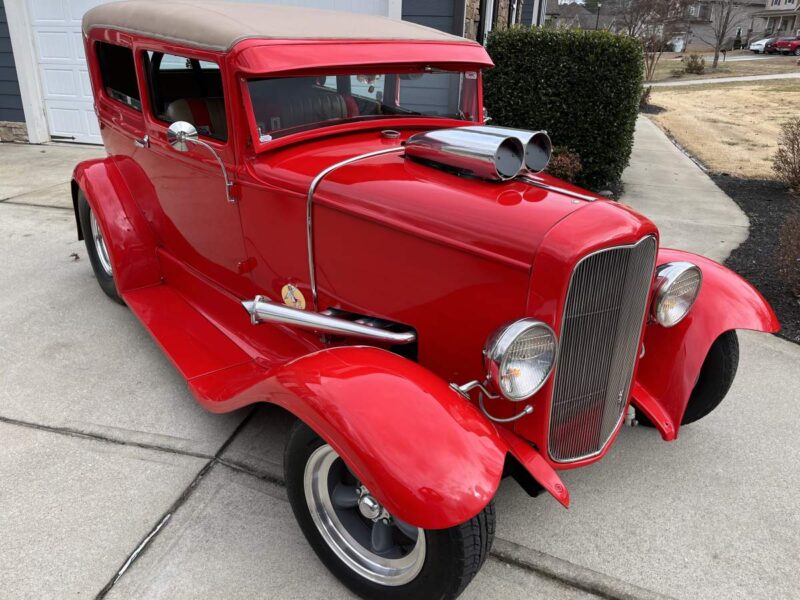 CRLF100 Limefire Header Set, Small Block Chevy Sanderson Headers