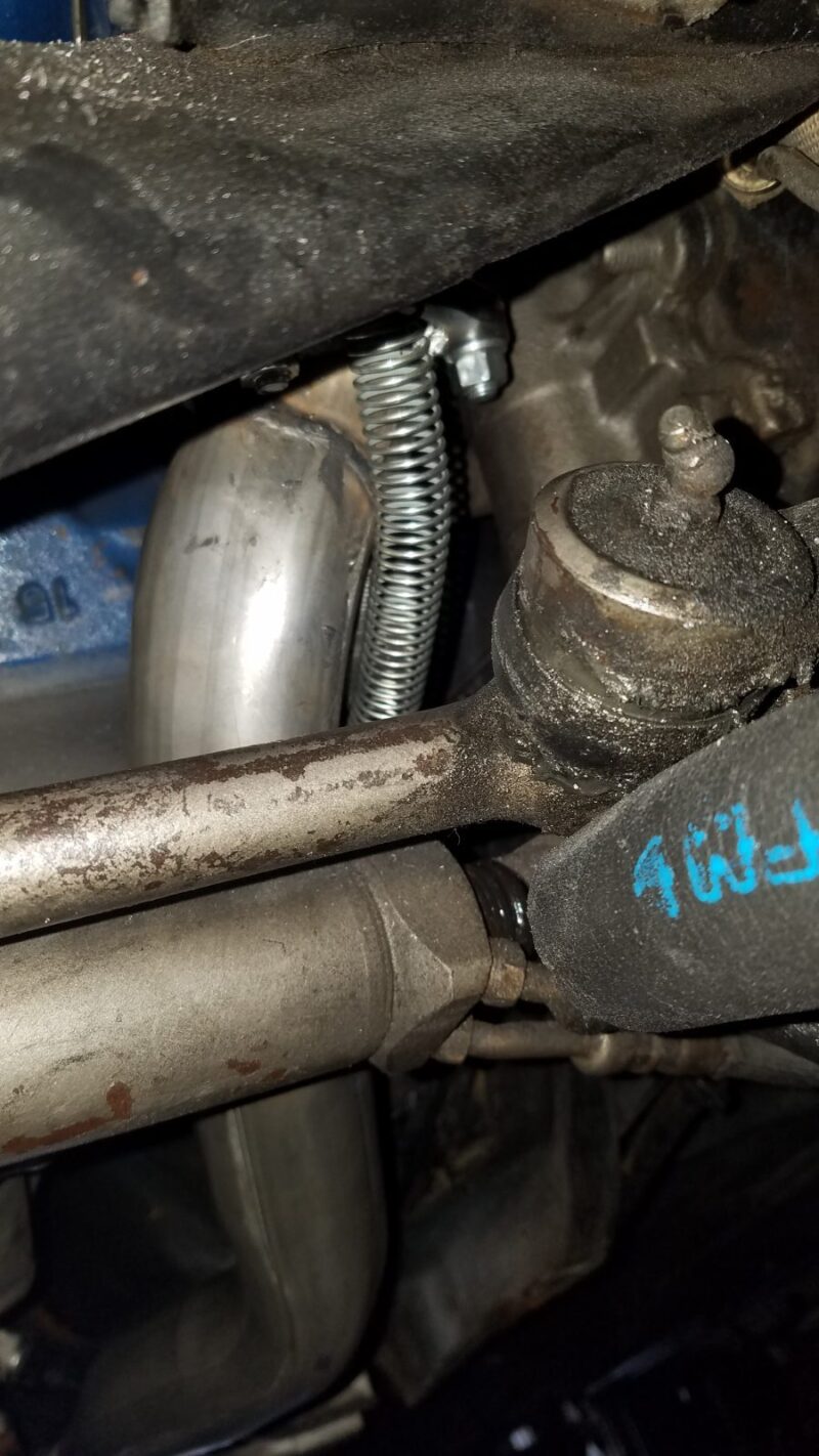 Sanderson FF3GTS down pipe routing example