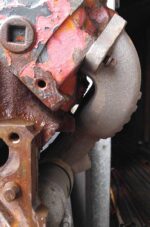 Sanderson QP2000 right side on engine